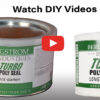 Turbo Poly seal 1/2 Gal for chimneys, skylights and metal roof repairs