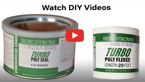 Turbo Poly seal Easy Leak Repair Sealant for metal, asphalt and rubber roofs