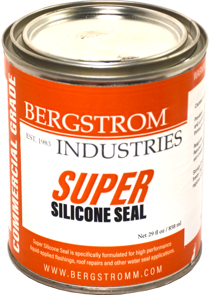 Super Silicone Seal to Repair Leaks on Skylights, EPDM Rubber, Chimneys, Metal Roofs