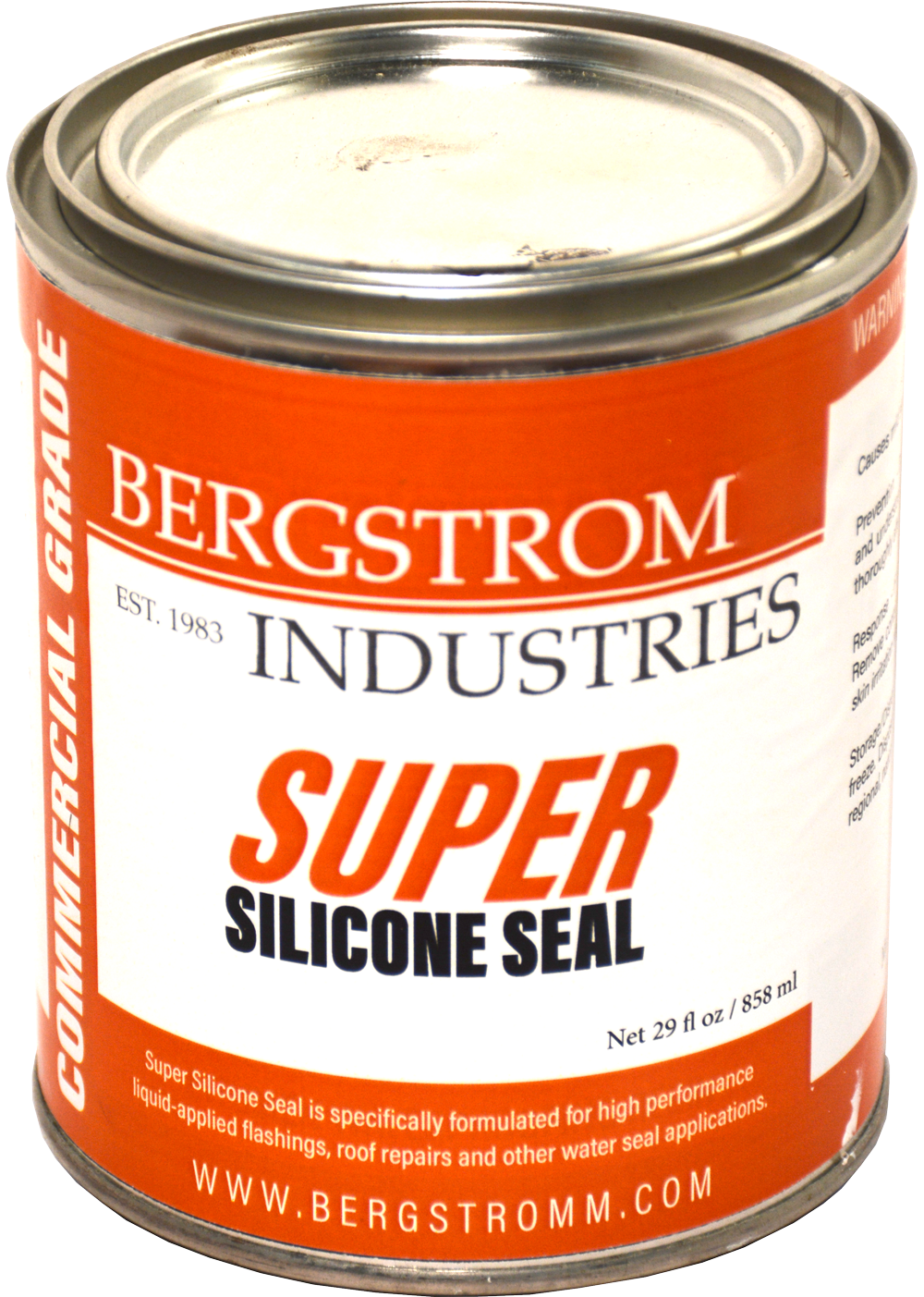 Super Silicone Seal to Repair Leaks on Skylights, EPDM Rubber, Chimneys, Metal Roofs