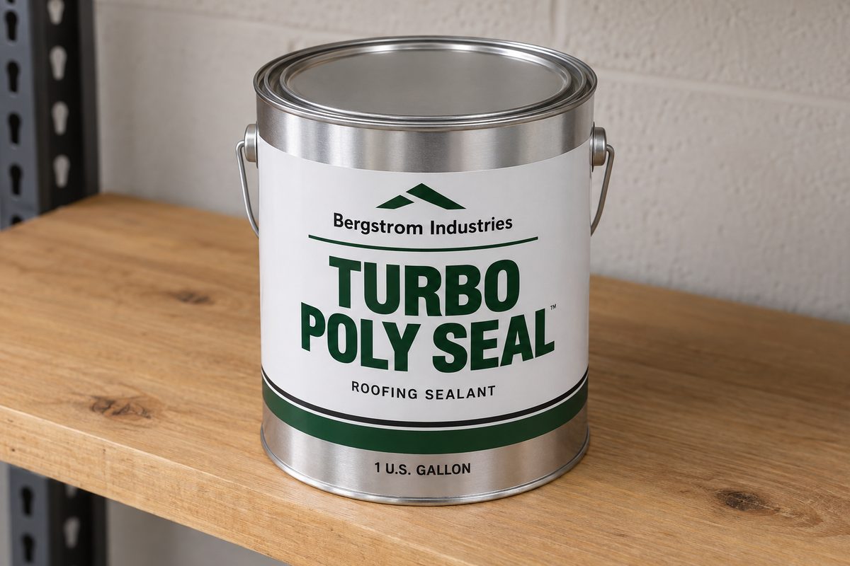 Storing Turbo Poly Seal — Container with lid securely closed
